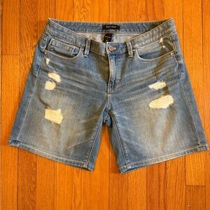 Girlfriend Collective Blue Jean Shorts